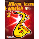 Hören lesen & spielen 2 Schule Alt Saxophon Audio DHP1001989-404