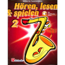 Hören lesen & spielen 2 Schule Tenor Saxophon Audio DHP1001998-404