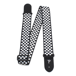 Perris 591 Polyester Gurt, black/white checker