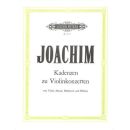 Joachim Kadenzen zu Konzerten Violine EP9115