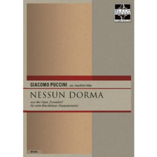 Puccini Nessun dorma (aus Turandot) 10 Blechbläser BP2015
