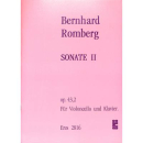 Romberg Sonate 2 C-Dur op 43/2 Violoncello Klavier ERES2816