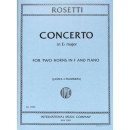 Rosetti (Rösler) Concerto Es-Dur 2 Hörner F...