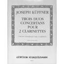 Küffner 3 Duos Concertant für 2 Klarinetten GM537