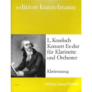 Kozeluch Konzert Es-Dur Klarinette Klavier GM264