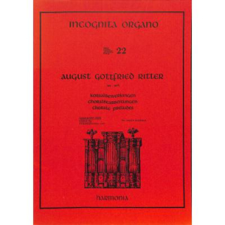 Ritter Choralbearbeitungen Orgel HU3443