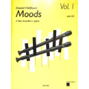 Hellbach Moods 1 für 2 Altblockflöten Klavier CD ACM289