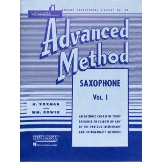 Voxman Advanced Method 1 Saxophone HL04470370