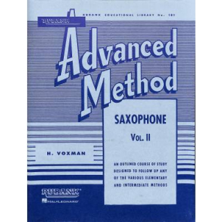 Voxman Advanced Method 2 Saxophone HL04470380