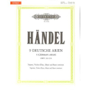 Händel 9 deutsche Arien HWV 202-210 Sopran Violine...