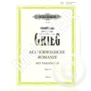 Grieg Altnorwegische Romanze mit Variationen op 51 Klavier EP2494