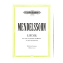 Mendelssohn-Bartholdy Lieder Singstimme Klavier EP1774b