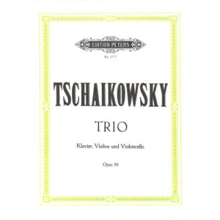 Tschaikowsky Trio a-Moll op 50 Klavier Violine Violoncello EP3777