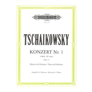 Tschaikowsky Konzert 1 b-Moll op 23 für 2 Klaviere EP3775