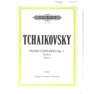 Tschaikowsky Konzert 1 b-Moll op 23 Klavier Solo EP3775A