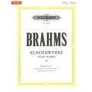 Brahms Klavierwerke 4 op 79, 116-119 EP8200D
