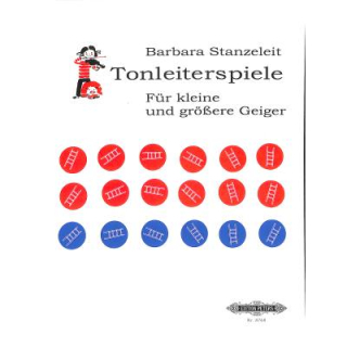 Stanzeleit Tonleiterspiele für kleine und große Geiger EP8768