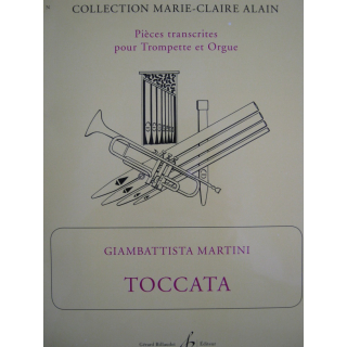 Martini Toccata Trompete C Orgel GB1352