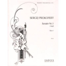 Prokofieff Sonate Nr. 1 f-Moll op 1 Klavier EE1102