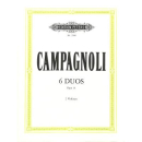 Campagnoli 6 fortschreitende Duette op 14 Violine EP2506