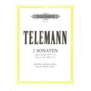 Telemann 2 Sonaten (Essercizii musici) Blockflöte...
