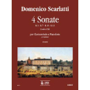 Scarlatti 4 Sonate Klavier HS74