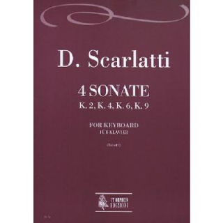 Scarlatti 4 Sonaten Klavier HS73