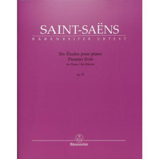 Saint-Saens 6 Etudes op 52 Klavier BA11854