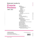 Poulenc Sonata Klavier zu 4 Händen CH02907