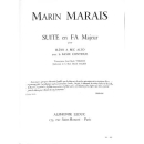 Marais Suite F-Dur Nr 1 Altblockflöte Basso Continuo AL25919