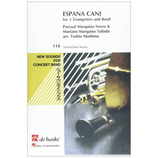 Narro + Tallada Espana Cani 3 Trompeten Concert Band DHP1064165-010