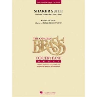 Wright Shaker Suite Brass Quintet Concert Band HL08724058