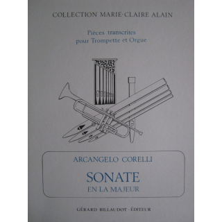 Corelli Sonate en La Majeur Trompete B/C Orgel GB2236