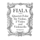 Fiala Quartett F-Dur Violine 2 Violen Violoncello BP1597