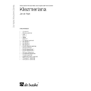 De Haan Klezmeriana Woodwind Ensemble Percussion...