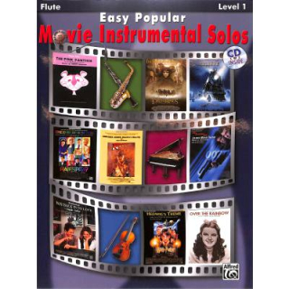 Easy Popular Movie Instrumental Solos Flöte CD ALF28141