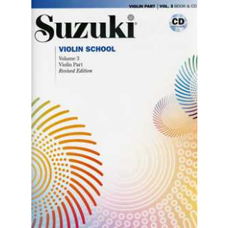 Suzuki Violin School 3 - Revised Edition Violine CD ALF28265