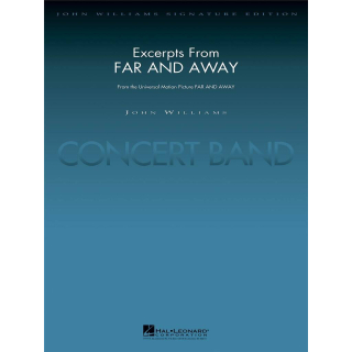 Williams Excerpts from Far and Away Concert Band HL04003284