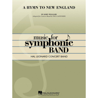 Williams A Hymn to New England Concert Band HL04001880