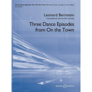 Bernstein Three Dances Episodes from On the Town Concert Band HL48023362