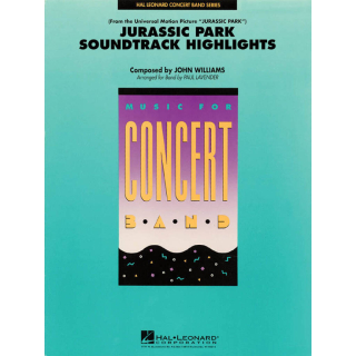 Williams Jurassic Park Soundtrack Highlights Concert Band HL25923048