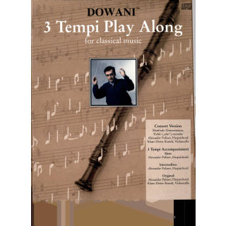 Telemann Sonate 1 F-Dur Altblockflöte Basso Continuo DOW2005