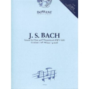 Bach Sonate g-Moll BWV 1020 Flöte Cembalo CD DOW5508