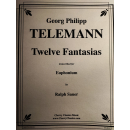 Telemann Twelve Fantasias Euphonium CC-2416
