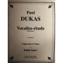 Dukas Vocalise-etude Euphonium Piano CC-2948
