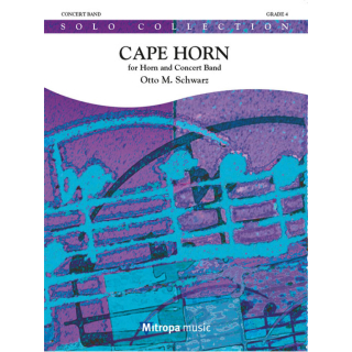 Schwarz Cape Horn für Horn Solo Concert Band 1561-08-010M