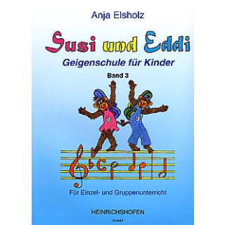 Elsholz Susi + Eddi 3 Geigenschule Kinder N2443
