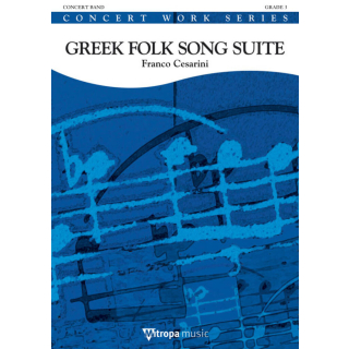 Cesarini Greek Folk Song Suite Concert Band 0876-02-010M