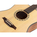 Bromo BAB1 Blanc Series Dreadnought Gitarre