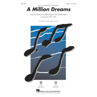 Pasek A Million Dreams Chor SATB HL00274939